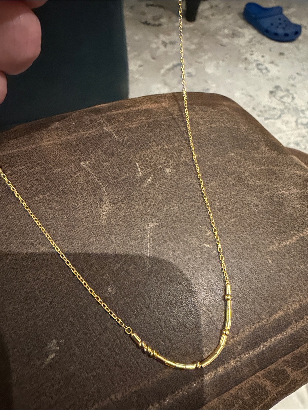 Morse Code Necklace